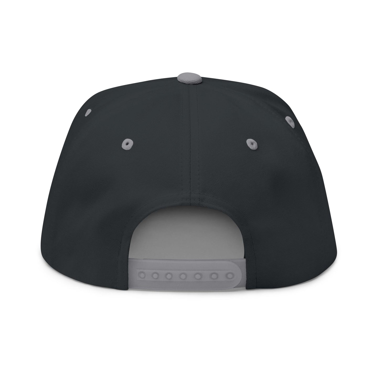 Flat Bill Chic Embroidered Cap