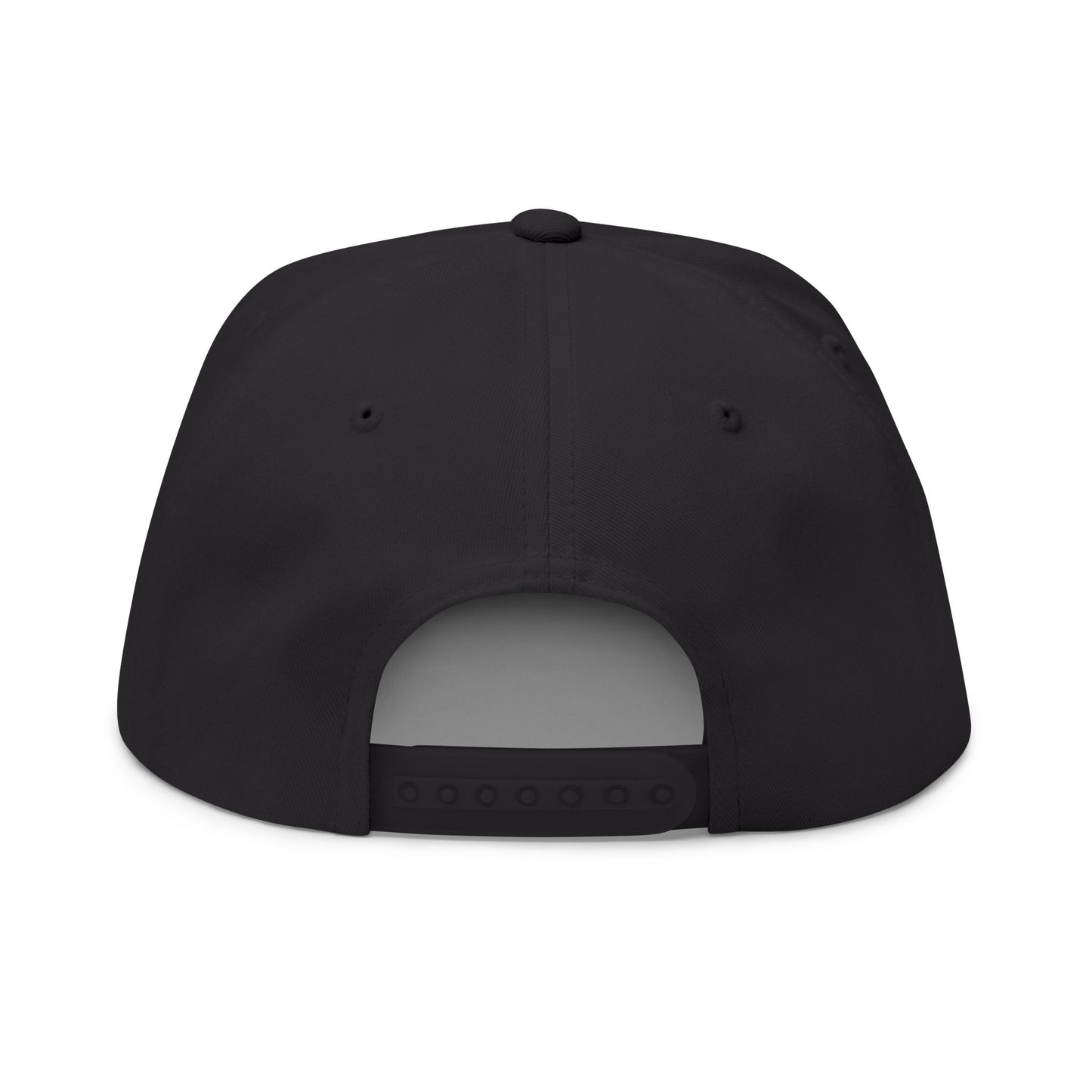 Flat Bill Chic Embroidered Cap